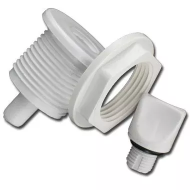 01510-276 Dimension One Spas 3/8″ Bleeder Port Assembly (White)