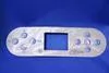 109249 Elite Spas Topside Overlay, For TP800, 9 Button, W/Cascade, J1, J2, LT, CC