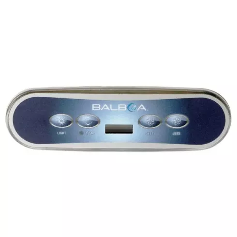 12237 Overlay for Balboa Control Panel 50176, 4 Button, L/T/J/J