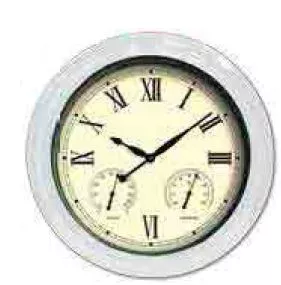 18 In Clock Thermometer Hygrometer 52557 52557-Q