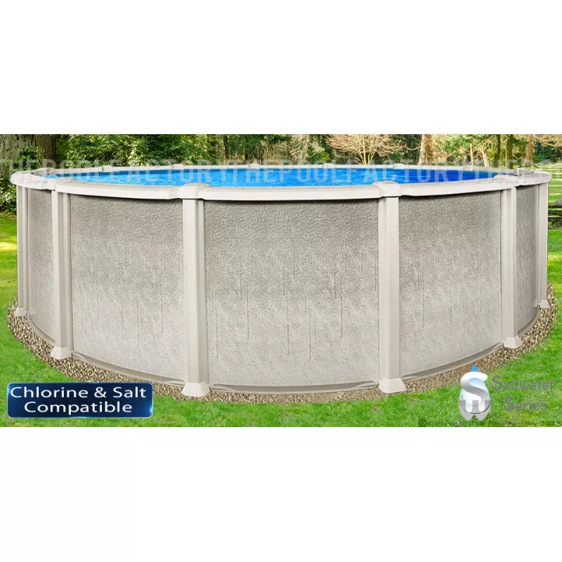 18’x54″ Saltwater 8000 Round Pool
