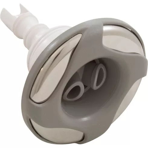 2-PACK, 229-8457S, 3-3/16" Mini Storm, SS/Gray, Twin Roto Jet, 2-PACK