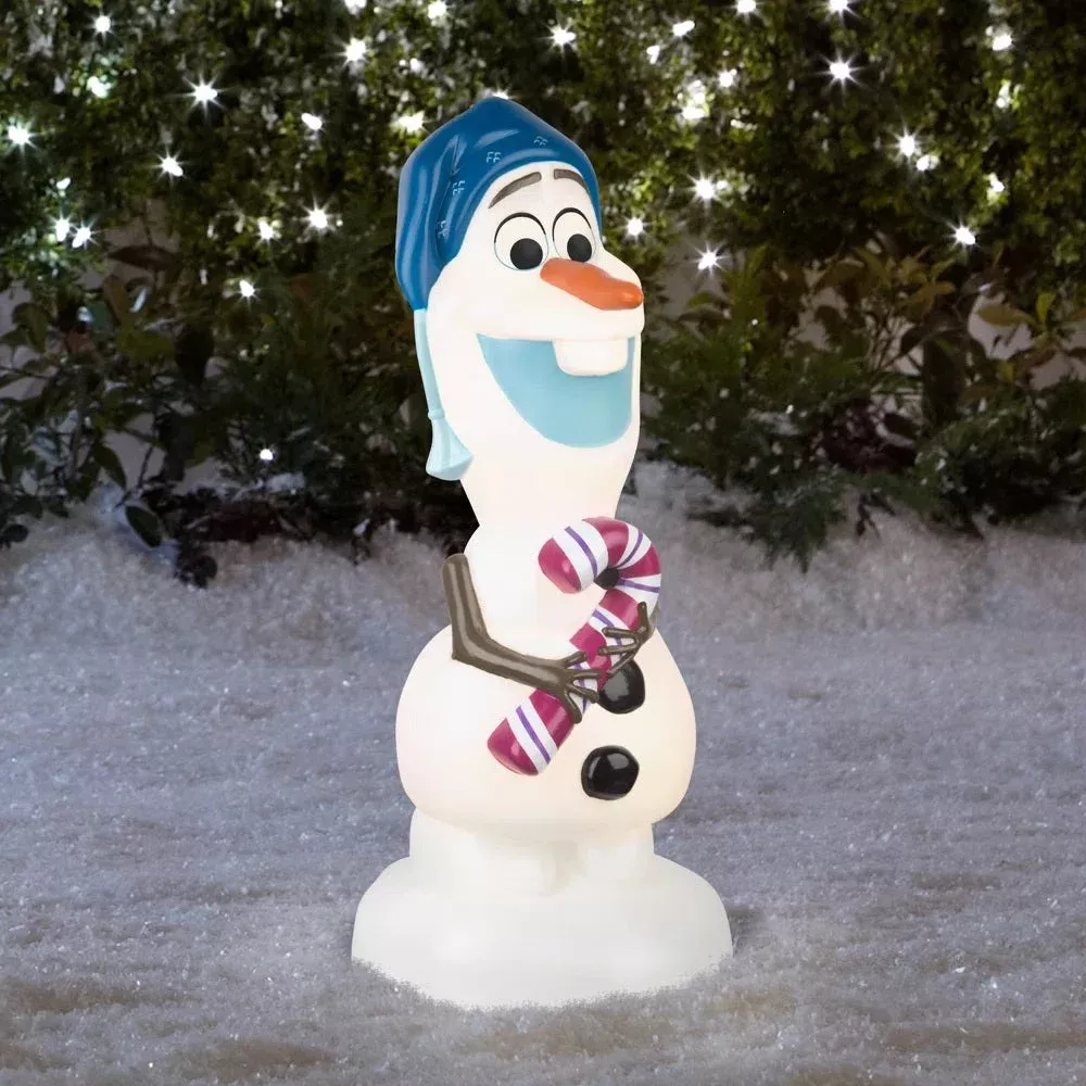 24″ Light Up Disney Olaf Blow Mold Decoration