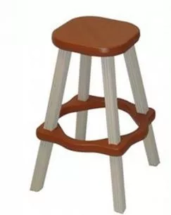 26 In Redwood Bar Stools designed for the Round Table LAPT30G LABS26R LABS26R-Q