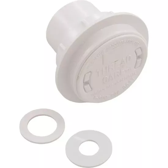 3-3-110 Return Fitting/Inlet Zodiac ThreadCare 1.5″ and 1″ White
