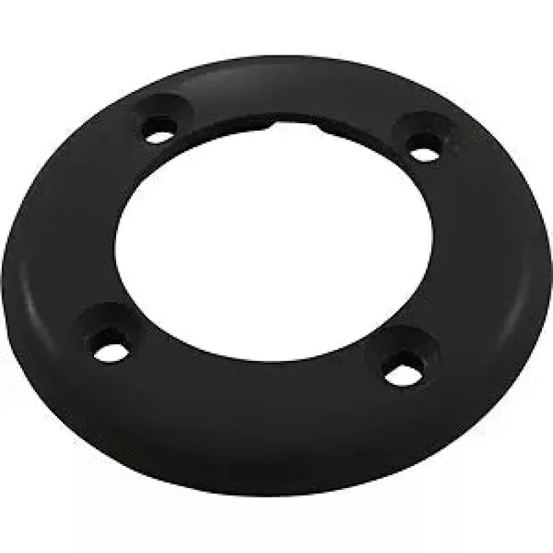 3.5″ Black Inlet Faceplate Cover with Screw Holes || 25545-004-000