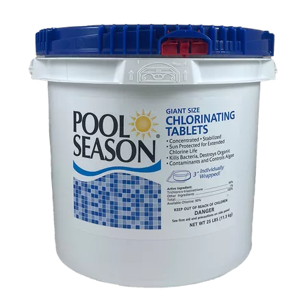 3" Slow Dissolving Chlorine Tablets