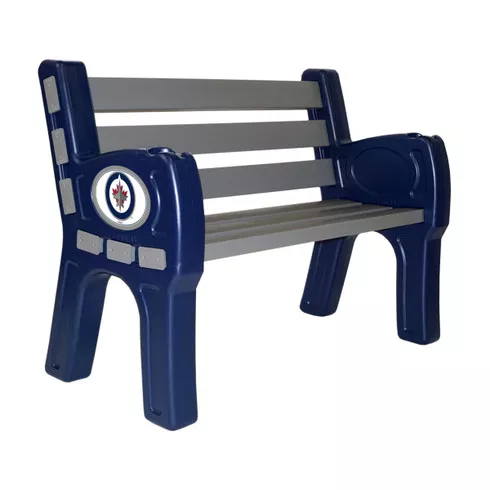 4' Winnipeg Jets Park Bench