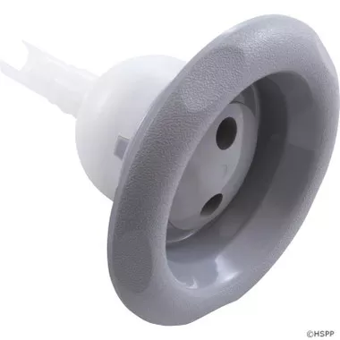 5' Face Cyclone Spa Jet - Pulsator, Emerald Cut, White-Grey