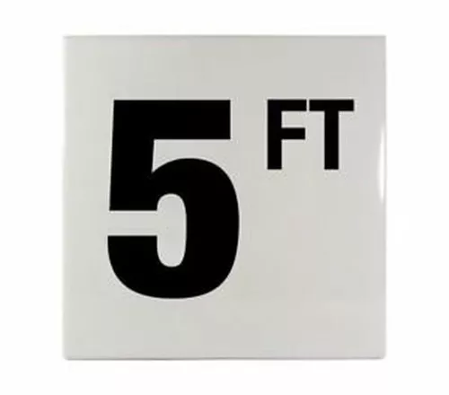 6 Smooth Ceram Tile 5Ft | C610050