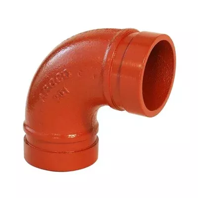 7010051 (Argco) | Grv 90° 12 Elbow Std Long (6/498) (002L) | Grooved Fittings | Elbow 90 | Grooved | 12
