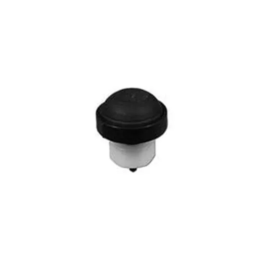 Air Button, Herga, Micro, Black Uses 1/16″ Tubing : 6435
