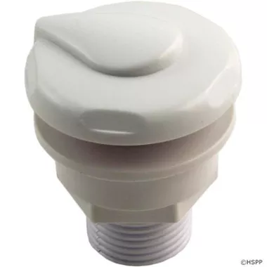 Air Ctrl, CMP, Mini, 1-1/8"hs, 1-11/16"dia, Cresent, Wht, 1/2", 25099-000-000
