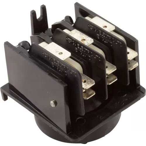 Air Switch Herga 4 Function 20A 3Pdt Thd White Cam 59-345-3150