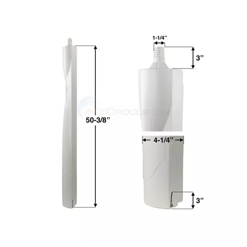 AquaLeader Discovery 52" Resin Upright, BE732-002-52