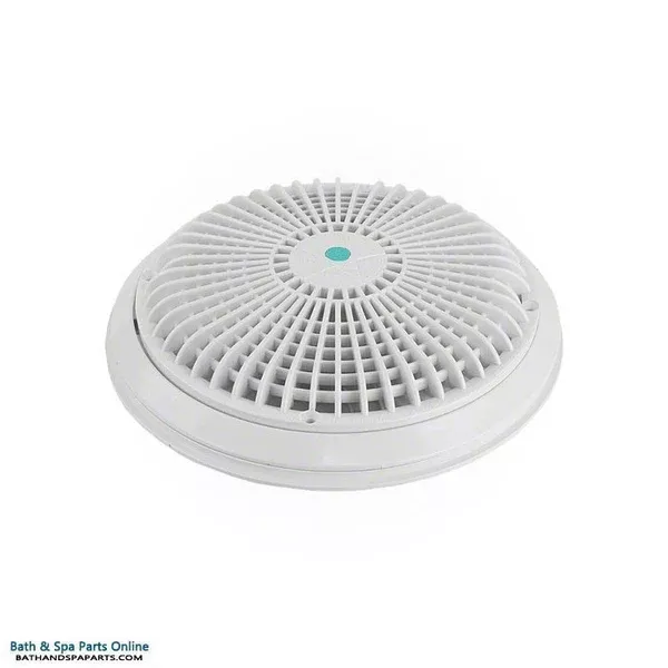 AquaStar 10″ Round Main Drain Grate [Retro] [Universal] [White] (A10RCFR101)