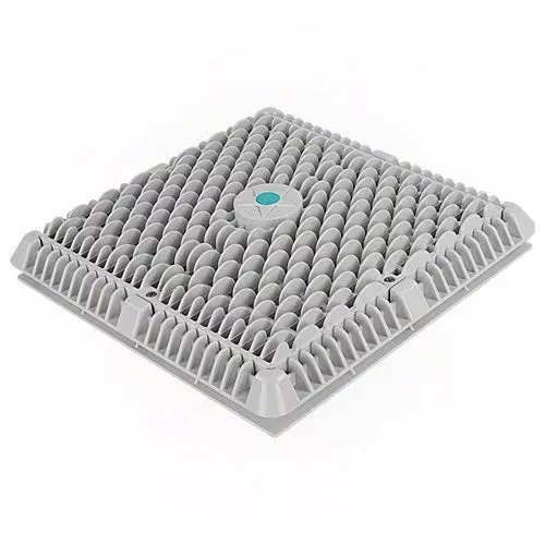 AquaStar 12″ Wave Suction Outlet Cover – Gray