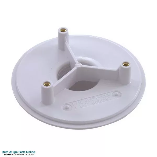 AquaStar Retro Wall Fitting [4″ Diameter] [1-7/8″ HS, 1-1/2″ Insider] [White] (415SI101)