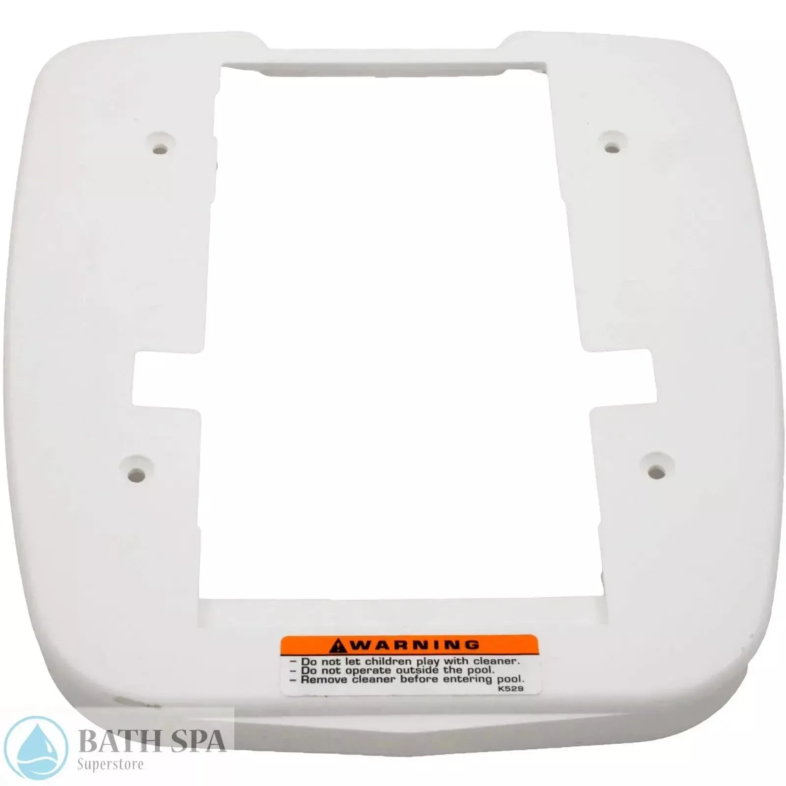 AquaStar StarzTruck Bumper White #HWN13801