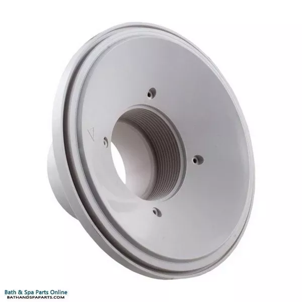 AquaStar Wall Fitting [6" Diameter] [2-3/8" HS, 2" Slip] [White] (RND101)