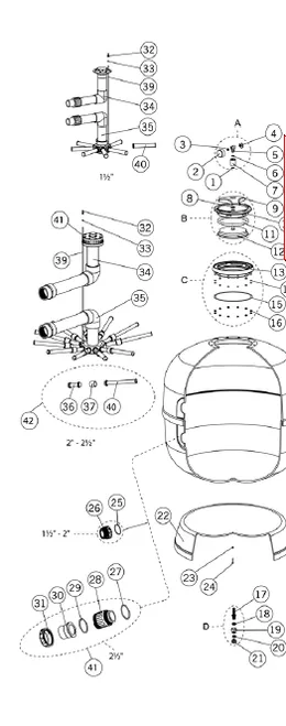 ASTRAL COUPLING FOR 36" | 6439