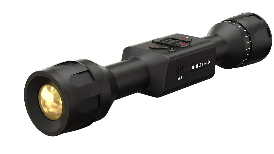 ATN ThOR LTV 320 Thermal Rifle Scope – 5-15x, 320×240, 2200yd Detection