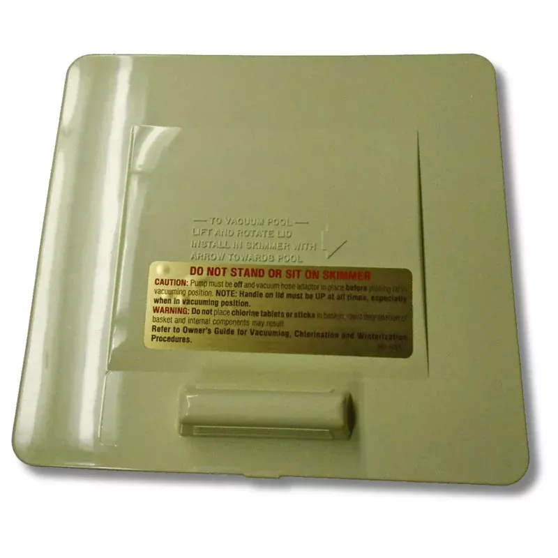 Authentic Almond Skimmer Lid Replacement for Doughboy, Lomart & Embassy (1107-1357)