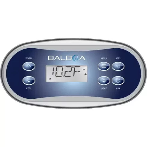 Balboa 57251, TP500S 6-Button LCD Spa Topside Control Panel