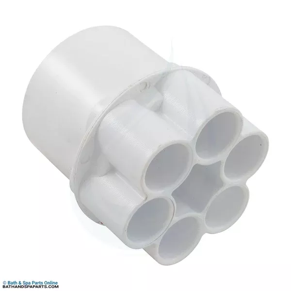 Balboa 6-Port Manifold [2″ Slip x 1/2″ Slip] (72058)