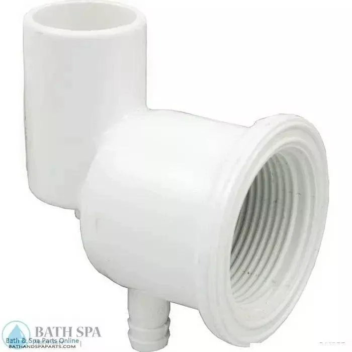 Balboa Luxury Micro Jet Body [3/8″ Barb x 3/4″ Slip] [White] (47470700)