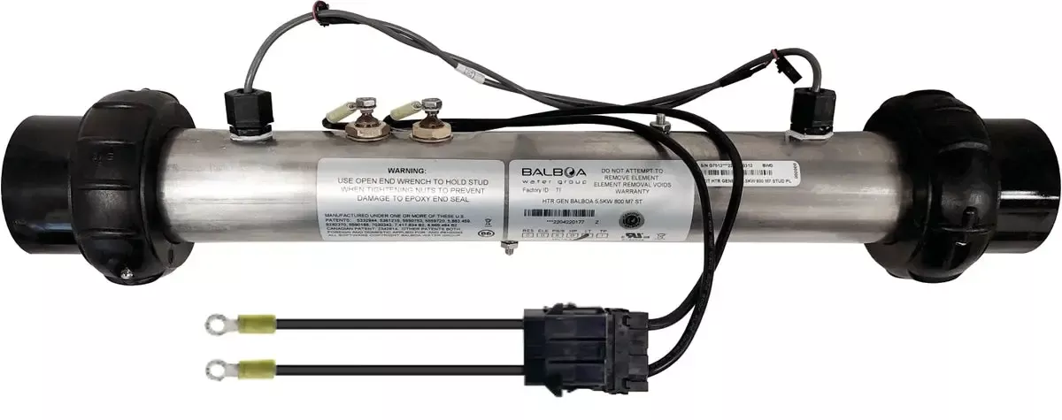 Balboa M7 Flo-Thru Spa Heater 4.0 kW [230v] [2″ x 15″](55437)
