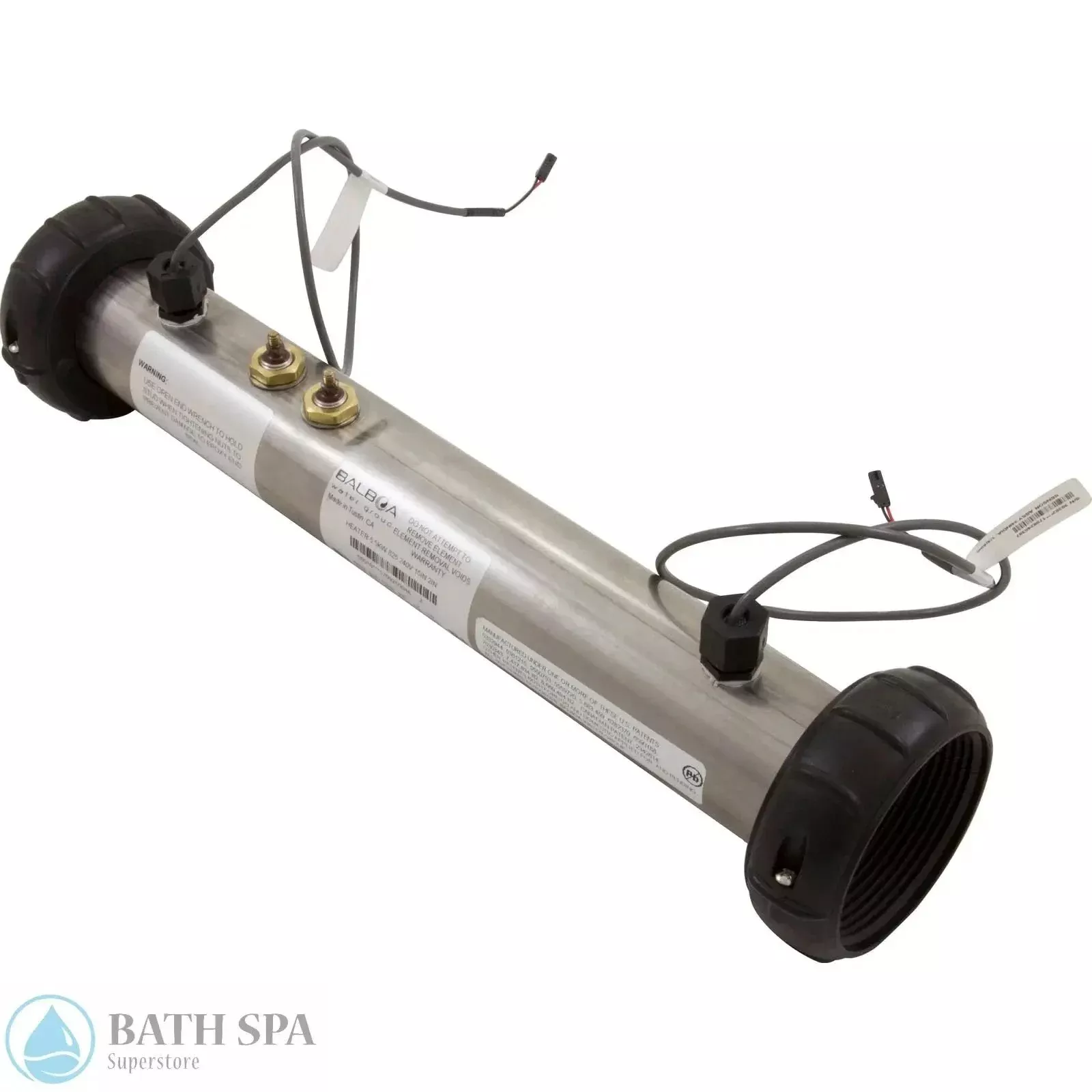 Balboa M7 Flo-Thru Spa Heater 5.5kW [Titanium] [230v] [2″ x 15″](55689)