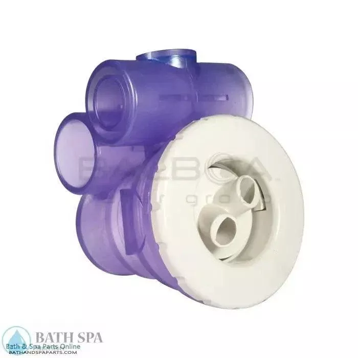 Balboa Magnassage 1″ x 1/2″ Dual Port Jet Assembly [White](16-4800WHT)
