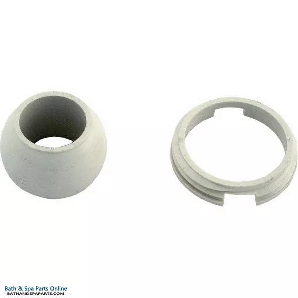 Balboa Micro Jet Eyeball & Ring [White] (10-3710WHT)