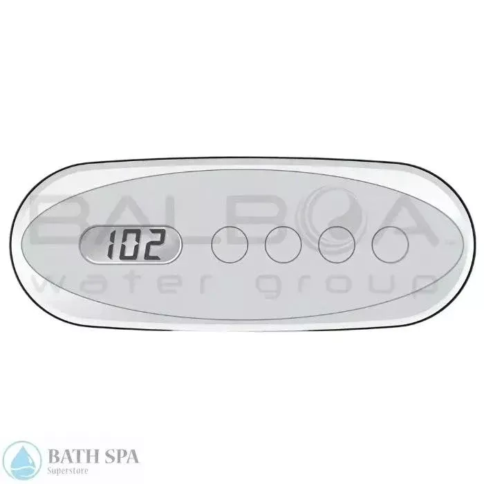 Balboa ML200 E4 Spa Topside Panel [No Overlay] (53292)