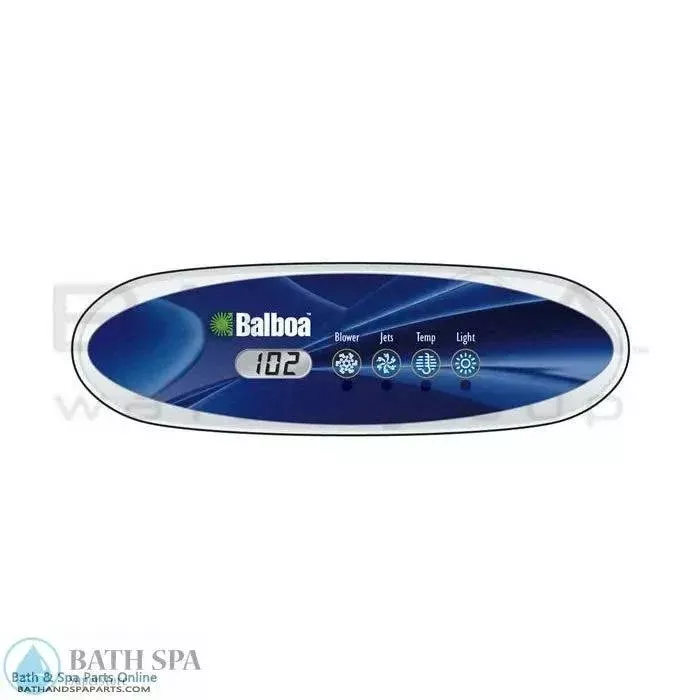 Balboa MVP260 Spa Topside Panel [Clear] (54268)