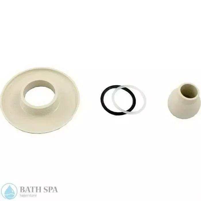 Balboa Slimline Escutcheon & Eyeball Assembly [Bone] (10-3955)