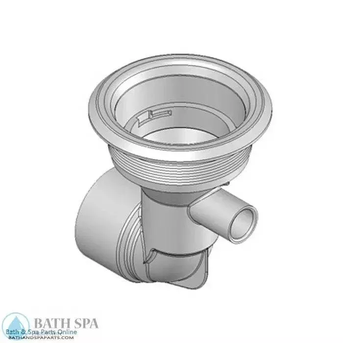 Balboa Super Cyclone II Jet Body [1/2" Slip x 1 1/2" Slip] [White] (90094100)