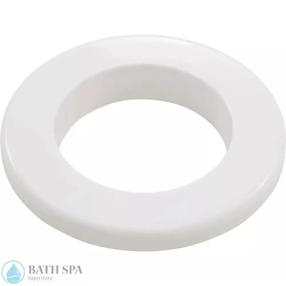 Balboa Trans-Adjustable Flat Escutcheon [White] (25430-WH)