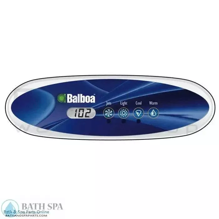 Balboa VL260 Spa Topside Panel [White] [J/L/-/+] (55081)