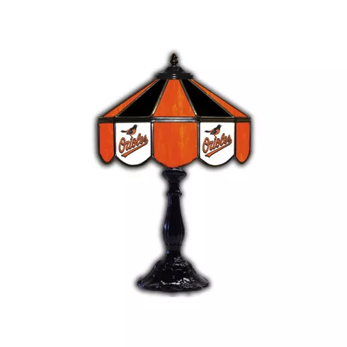 Baltimore Orioles 21" Glass Table Lamp