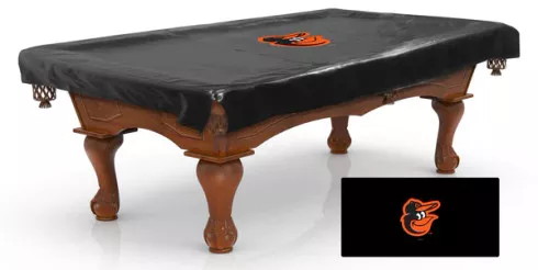 Baltimore Orioles Pool Table Cover, Multiple Sizes