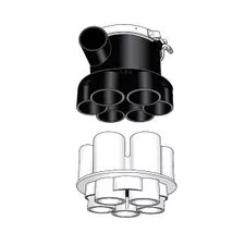 Blue Square C5 Complete Valve With Adapter Plate