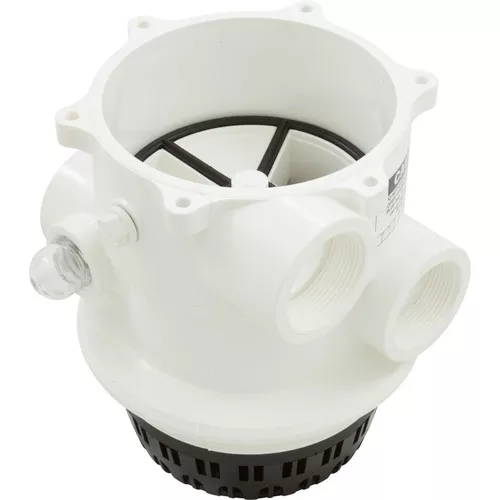 Body Assembly Praher TM-12-A Valve 1-1/2" White E55-T12A