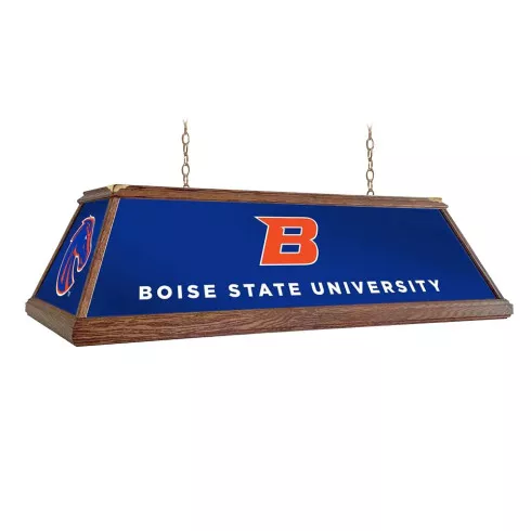 Boise State Broncos: Premium Wood Pool Table Light