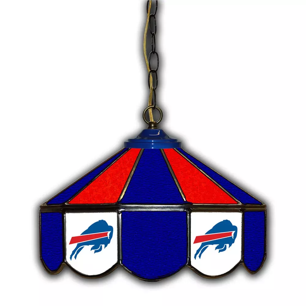 Buffalo Bills 14″ Glass Pub Light