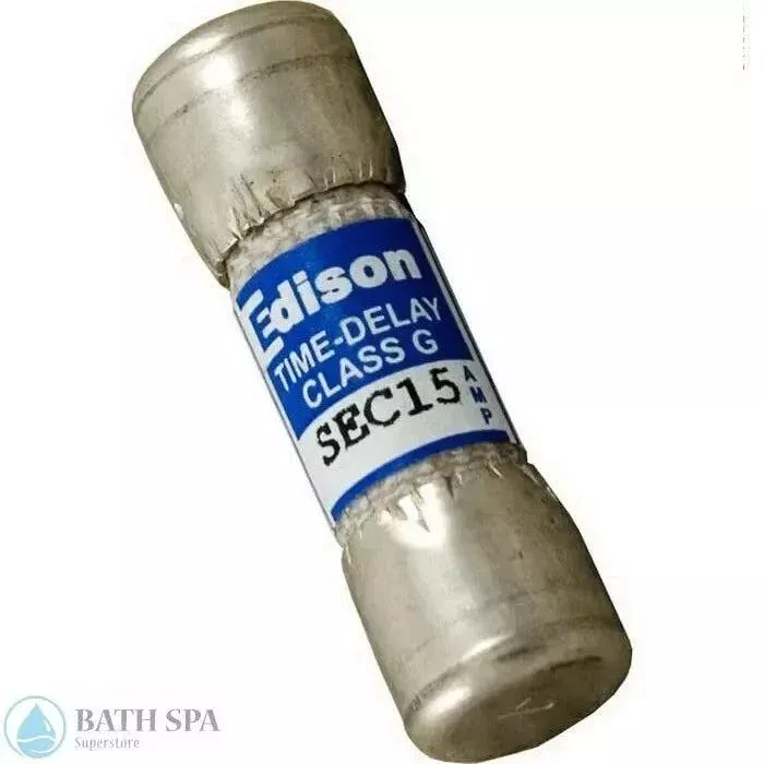 Buss Fuse 15A Time Delay Fuse [125V] [SC] (SC-15-2)