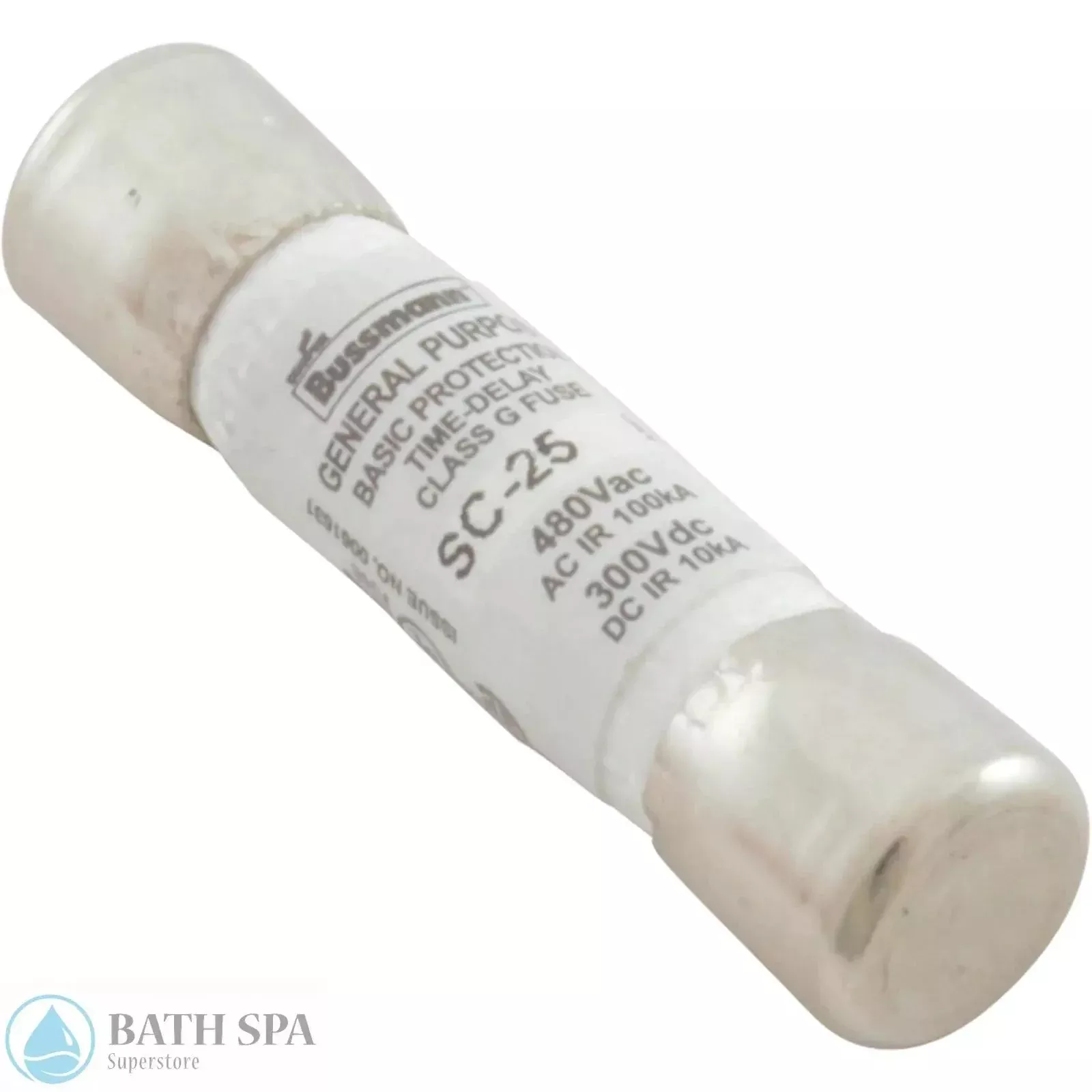 Buss Fuse 25A Time Delay Fuse [125V] [SC] (SC-25-2)
