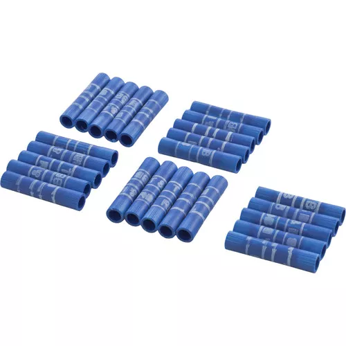 Butt Splice [14-16 AWG] [Blue] [Quantity 25] (60-555-1730)