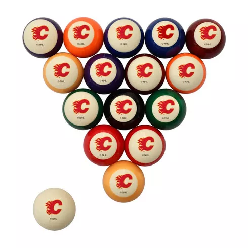 Calgary Flames Retro Ball Set